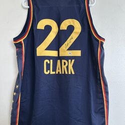 CAITLIN CLARK SIGNED INDIANA FEVER JERSEY AUTOGRAPHED W/COA XL 1025