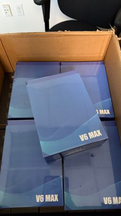 VSee Box V6 Max Live TV Sports Movies No Subscription Spanish TV households