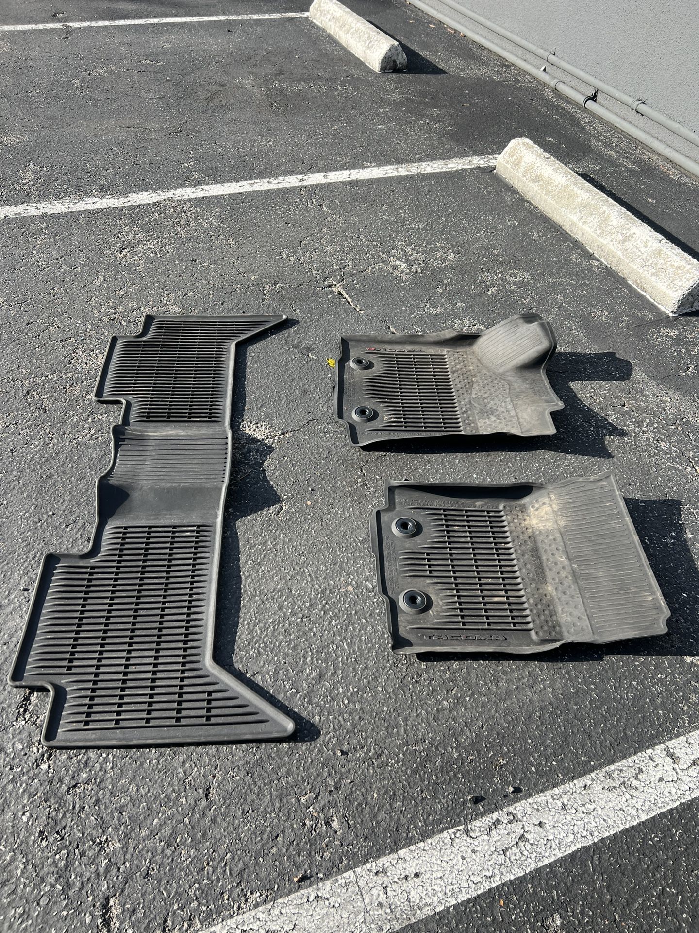 OEM Toyota Tacoma Floor Mats (3rd Gen, 2016–2023)