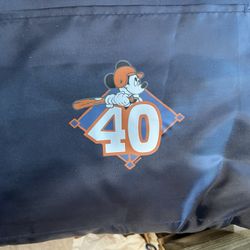Disney Mickey 40 Baseball D23 Blanket