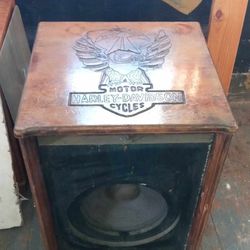 HARLEY DAVIDSON SPEAKER BOX