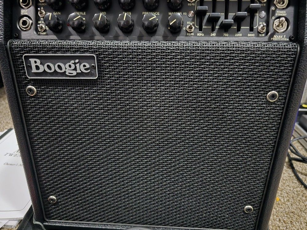 MESA/Boogie Mark V: 25 1x10 25/10W Tube Guitar Combo Amp Black