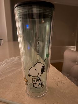 NEW!PEANUTS x STARBUCKS COLAB SNOOPY TUMBLER