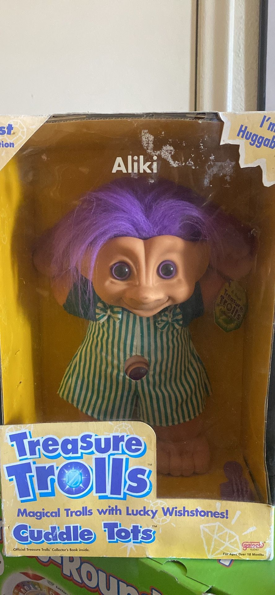 Purple Hair Troll In Box