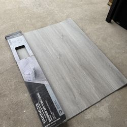 STAINMASTER Barnes Oak 12mil Waterproof Vinyl Plank Flooring 