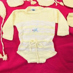 Baby Knitted Romper