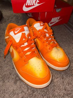 Nike dunks orange magma