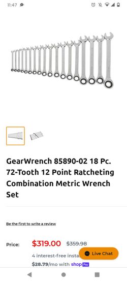 Gear Wrenches 18pc Brand New