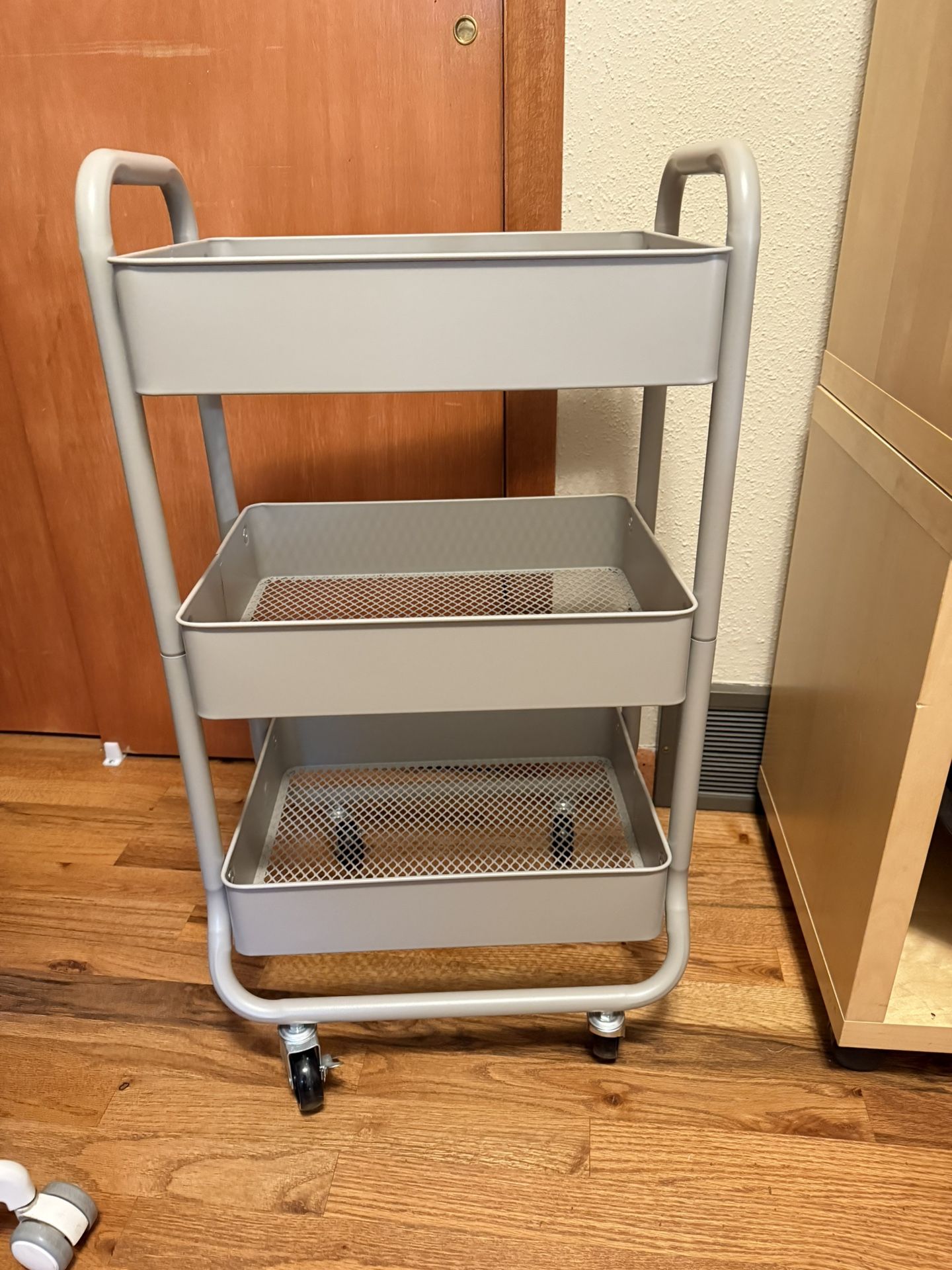 IKEA Metal Rolling Cart