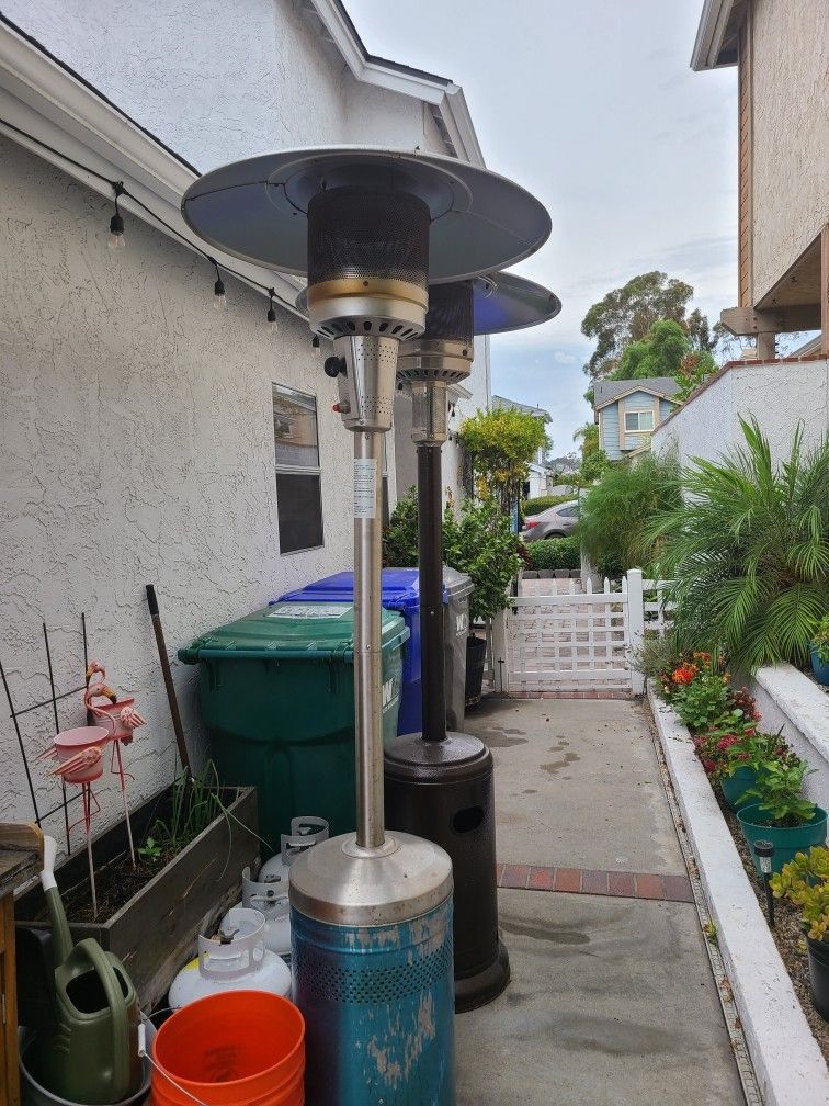 2 Outdoor Heaters $30 Ea