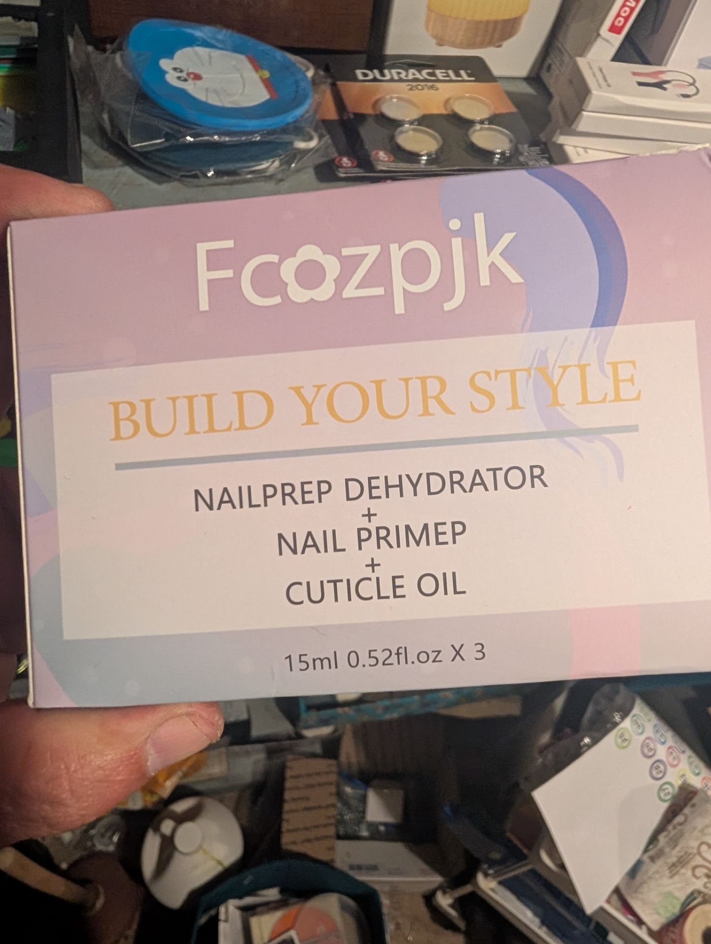 Nail prep dehydration