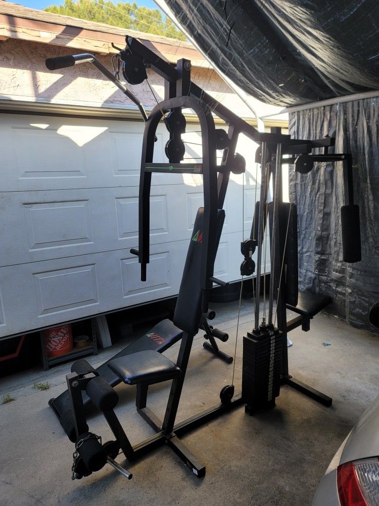 AVITA AXXIS Workouts, Fitness, Exercise, 200 Lb Weight Home Gym.
