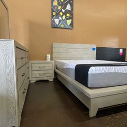 Sand Gray Queen Bedroom Set 