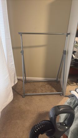 Rolling Clothes Rack