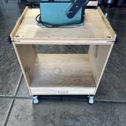 Workshop Flip cart For Planer And Sander 