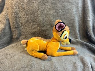 Disney Store Bambi Plush Stuffed Animal 8"