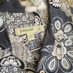 Men’s Floral Shirt Size Medium Button Up Short Sleeve