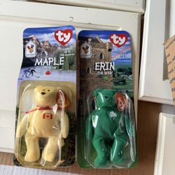 Vintage Ty Beanie Babies Lot – McDonald’s + Carded Bears (Sealed)
