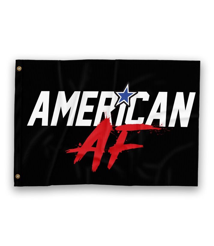 3' X 5' American AF Heavy Duty Digitally Printed Flag W/ Two Gromets