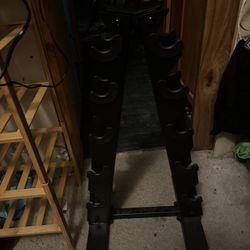 New Dumbbell Rack. 