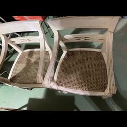 Set Of Two Elegant Chairs 