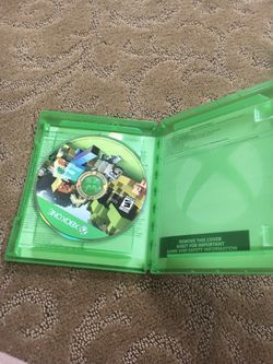 Minecraft Xbox one game