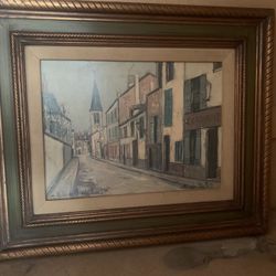 Paintings all have been well taken care of.