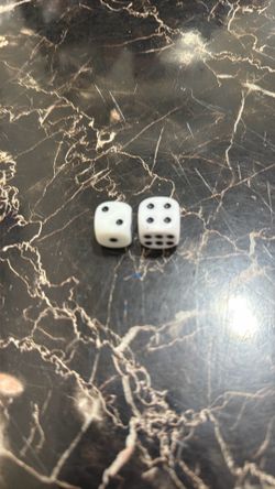 Set Of Two Dice