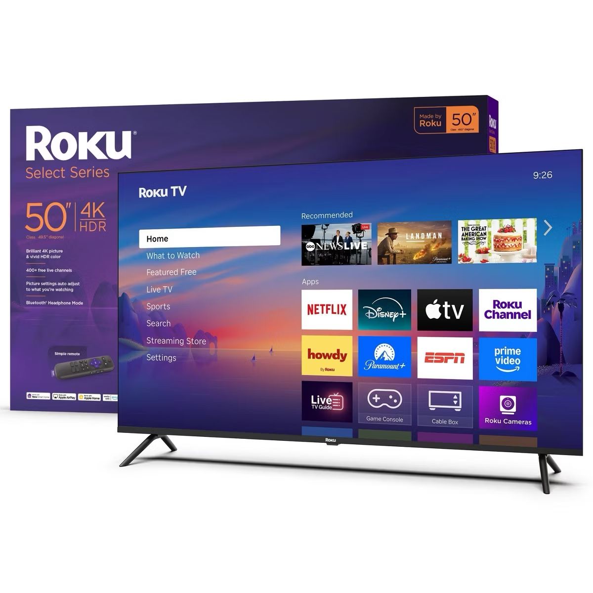 ROKU TV 50”
