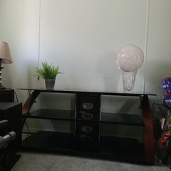 3 Tier Glass TV Stand