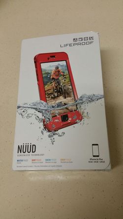IPhone 6S Lifeproof Nuud Case Waterproof Red