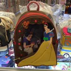 New Snow White Disney Loungefly Backpack In Stock for Sale in