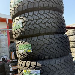 ‼️🚨vendo Set De Llantas Lt 33x12.50 15 TBB Tires Allterain 
