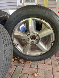 Used tires off Chevy avalanche
