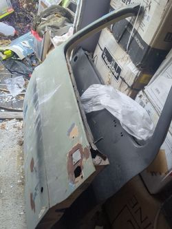 Vintage Car Door Panel for Restoration