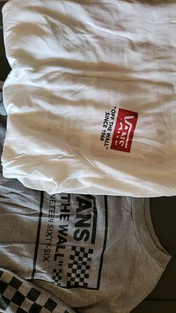 VANS long sleeve Adult Small