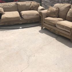 Sofa And Love Seat All For  $50