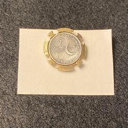 Tie Clasp - Pakistani Coin