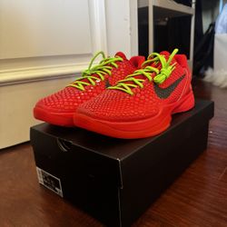 Kobe 6 Reverse Grinch Size 14M