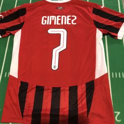 AC MILAN🇮🇹 GIMÉNEZ🇲🇽Home Jersey🔥 Selling fast