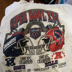 Buffalo Bills Super Bowl, collector sweatshirt