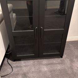 NEED GONE BY FRIDAY! Cabinet With Glass Doors