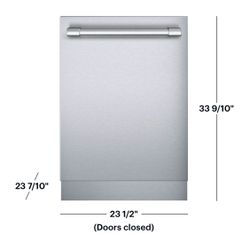 💦NEW Thermador 24"Top Control Smart Built-In Stainless Steel Tub Dishwasher Home Connect DWHD660WFP