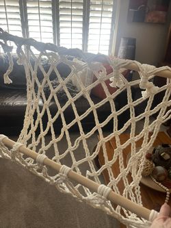 Macrame Toy Hammock, Stuffed Animal Storage 