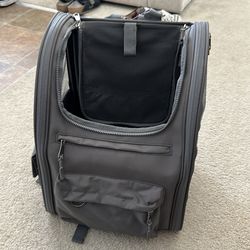 Dog carrier backpack