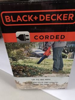 Black +decker Blower