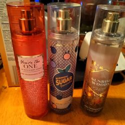 Bath & Body Works Fragrance Sprays All Pre-owned 