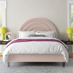 Pink Full Bed Frame 
