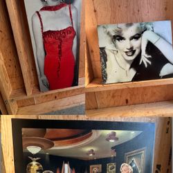 3 Marilyn Monroe Portraits 