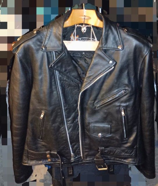 Leather Motorcycle Riding Jacket
